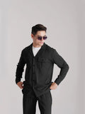 Premium Co-Ord Set Full Sleeve - Black