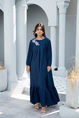 Embroidered Muslin Maxi I
