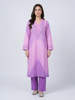 2 Piece - Digital Printed Embroidered Suit - 1931