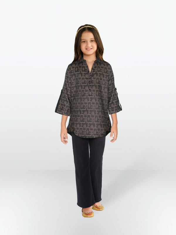Girls Winter Jacquard Shirt VG124-C
