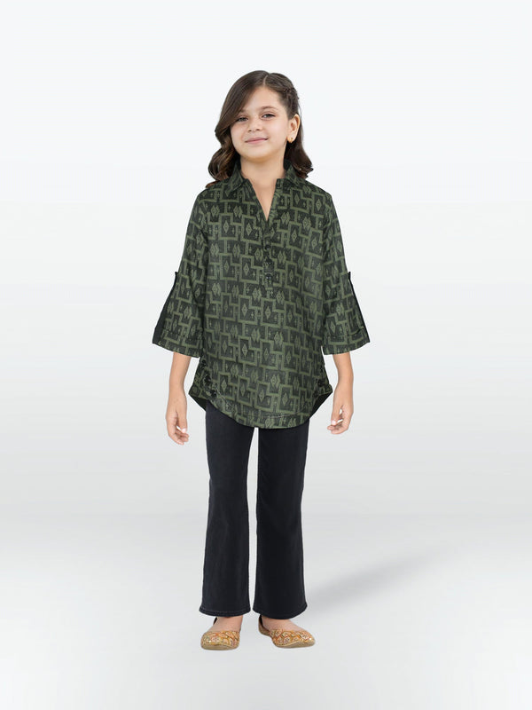 Girls Winter Jacquard Shirt VG124-A