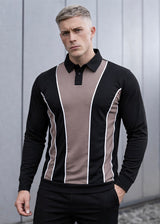 THE EVOKE-EDGE POLO-BLACK