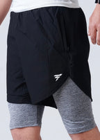 THE MICRO-STRETCH SHORT-BLACK