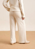 The Textured Grace-Wear trouser-BEIGE