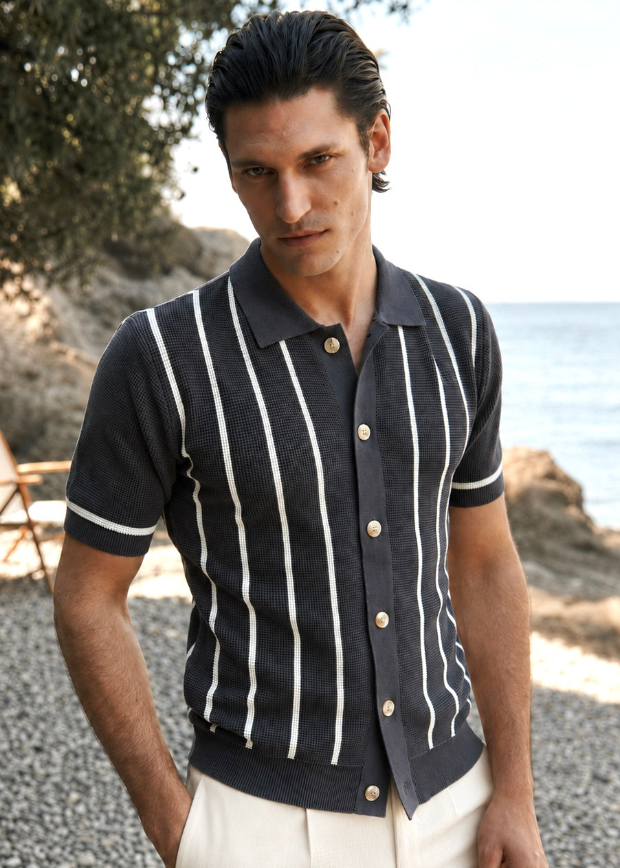 THE LUNVEX-DRIFT POLO-GRAY