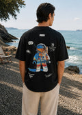 THE ZORVELLO BAGGY SHIRT-BLACK