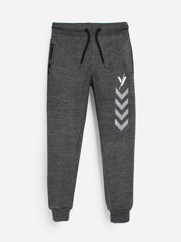 Kids Fleece Trouser VT02-Charcoal