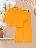 Girls Summer 2Pcs Embroidered Suit VG150-A