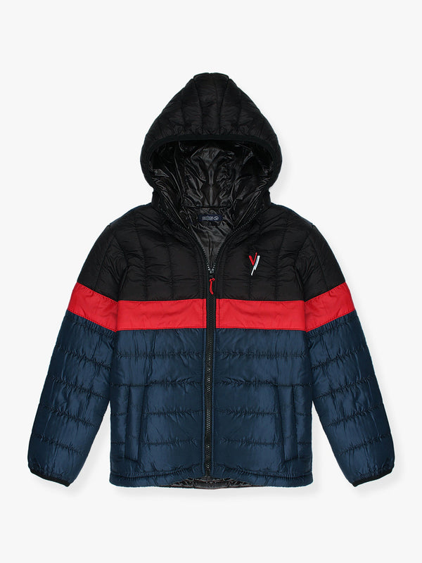 Full Sleeves Hooded Puffer Jacket Boys & Girls VJ012-B