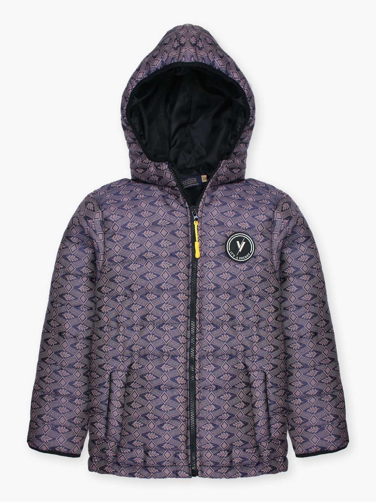 Full Sleeves Hooded Puffer Jacket Boys & Girls VJ52-B