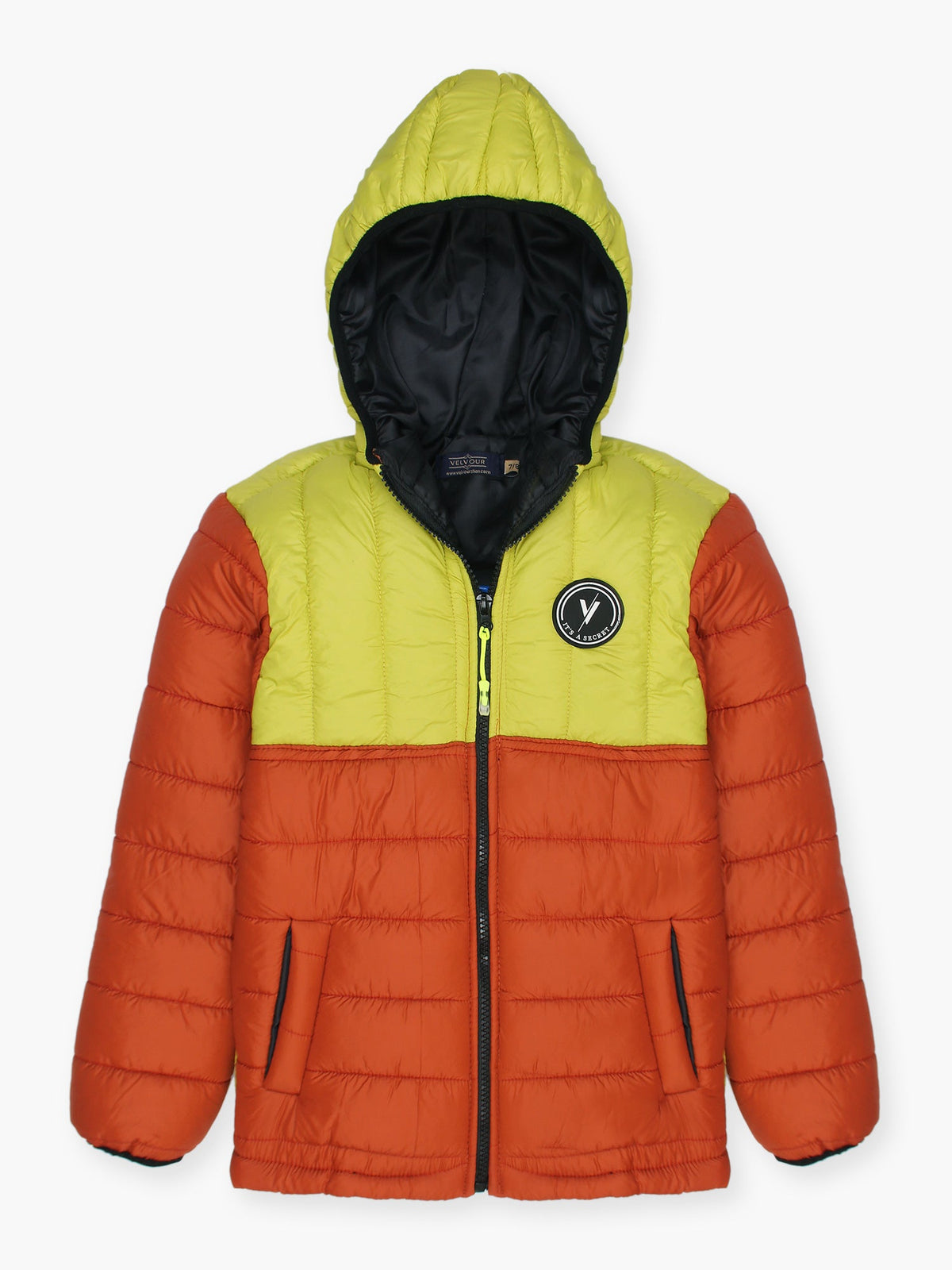 Full Sleeves Hooded Puffer Jacket Boys & Girls VJ51-A