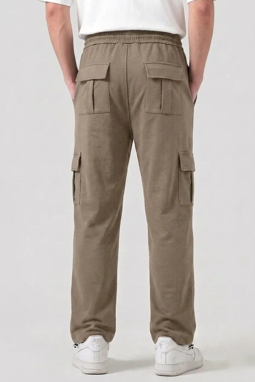 6 Pocket Loose Trouser - Skin