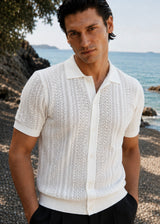 THE VALTRINO-AXIS POLO-WHITE