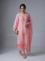 PC-603 Embroidered Stitched 3PC Suit