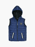 Sleeveless Hooded Puffer For Boys & Girls VJ62-A