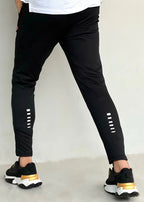 SLIM-FIT JAT BLACK ULTRA STRETCHABLE IN DRYFIT-FT