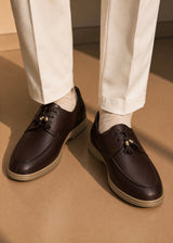 0068 Alpha Step Casual Shoes-Brown
