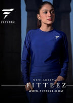 Women's Navy Trendy Tracksuit