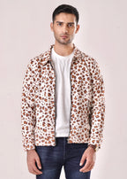TAN LEOPARD JACKET-FT