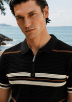 THE EVORNIX-WAVE POLO-BLACK