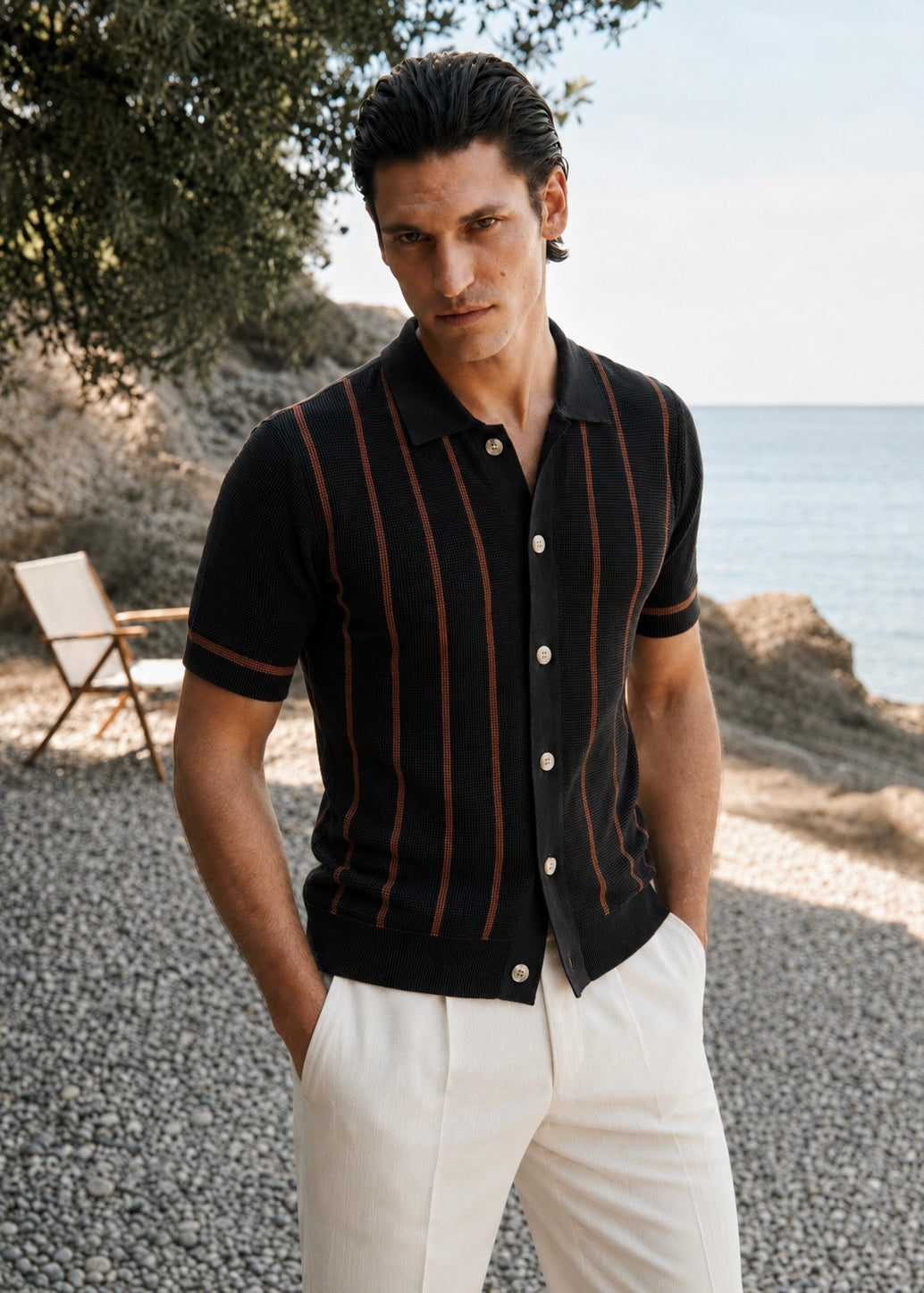 THE LUNVEX-DRIFT POLO-BLACK