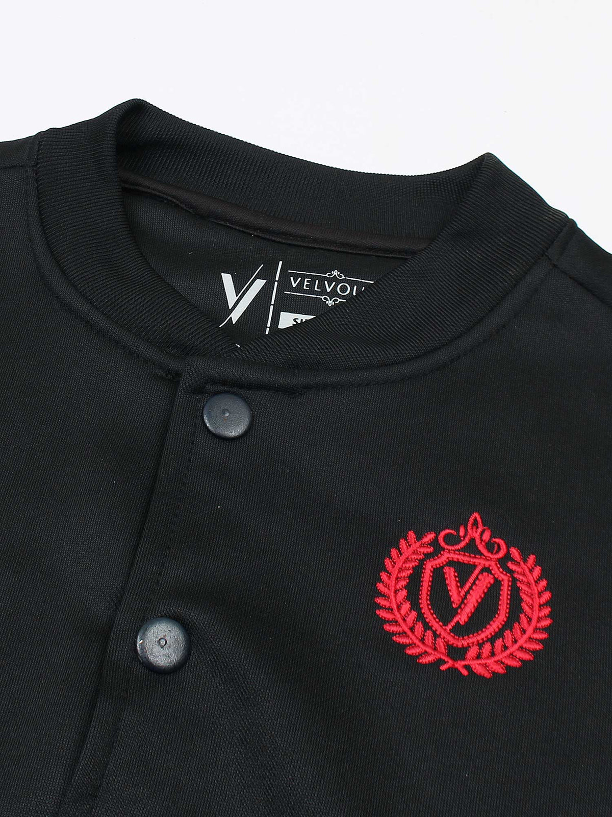 Mock Neck Tracksuit For Boys & Girls, Fleece #VWT24-A