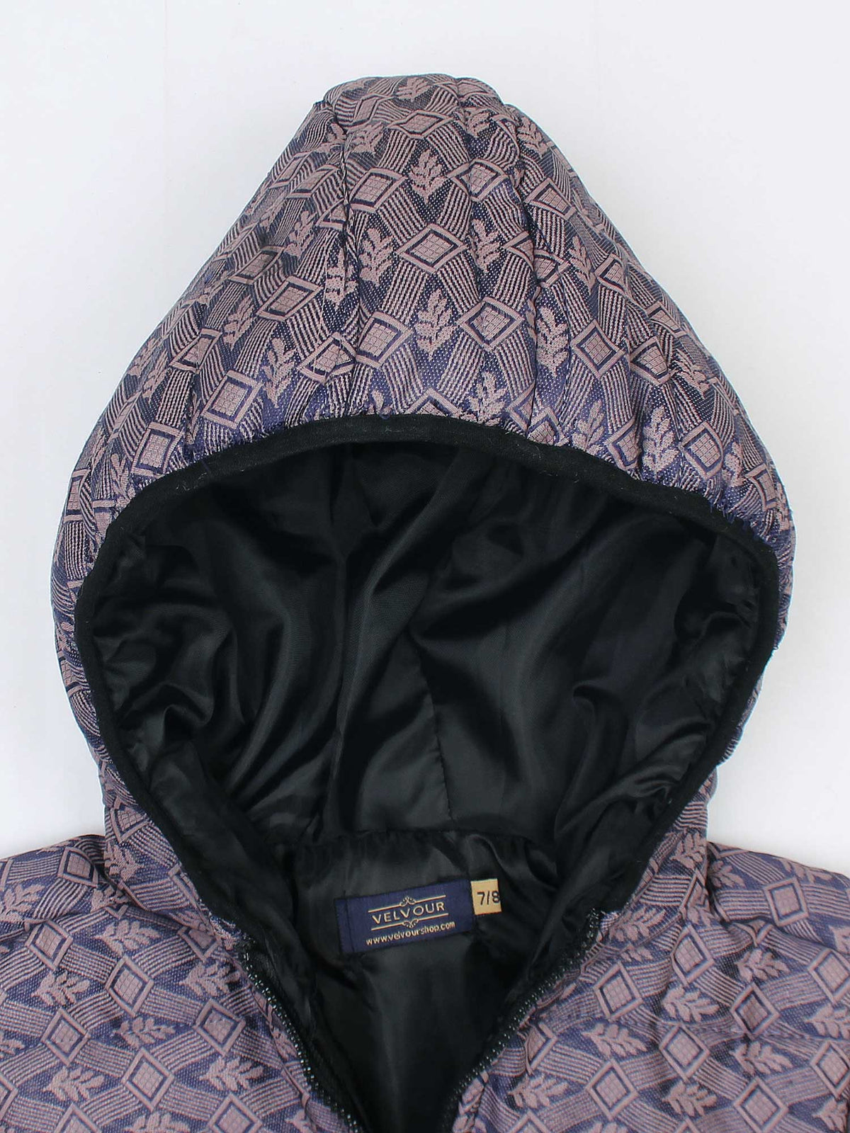 Full Sleeves Hooded Puffer Jacket Boys & Girls VJ52-B