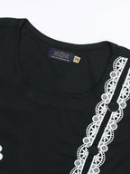 Girls Winter 2Pcs Embroidered Suit VG183-B