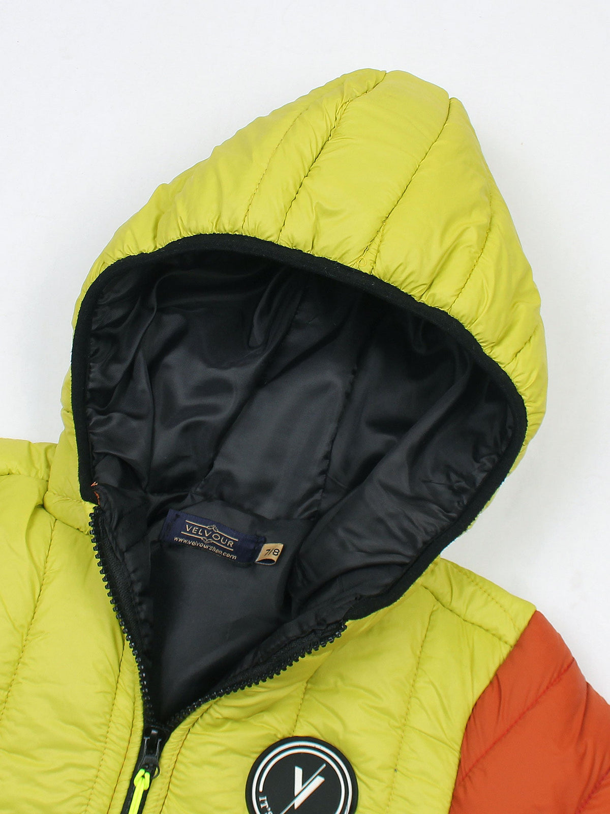 Full Sleeves Hooded Puffer Jacket Boys & Girls VJ51-A