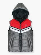 Sleeveless Hooded Puffer For Boys & Girls VJ57-A