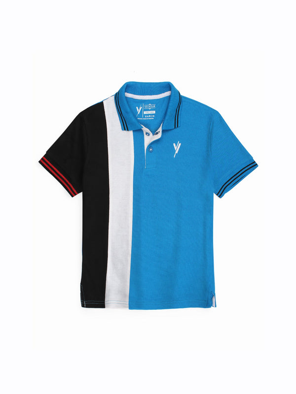 Tipping Collar Plain Polo Shirt VP12-G