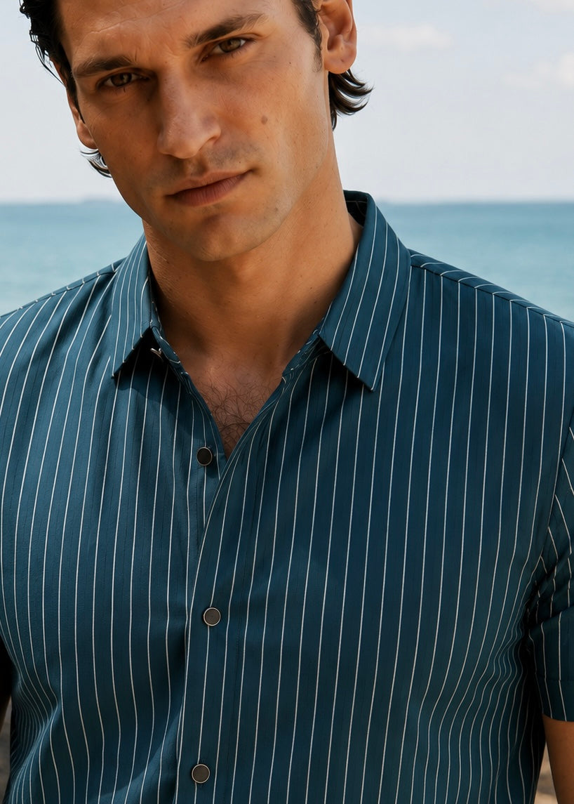 THE LINEAR-VOGUE SHIRT-ZINK