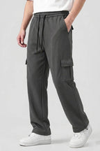 6 Pocket Loose Trouser - Charcoal