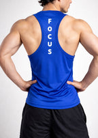 DEEP CUT TANK TOP'S CLASSIC DESIGN AND QUICK DRYING FABRIC - FT
