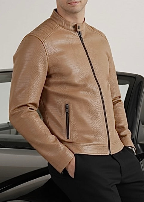 THE PHANTOM KNIGHT JACKET-TAN
