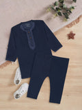 Round Neck Kurta Pajama VK09
