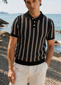 THE AVERIQ-MODE POLO-BLACK