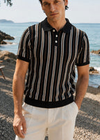 THE AVERIQ-MODE POLO-BLACK