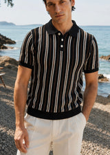 THE AVERIQ-MODE POLO-BLACK