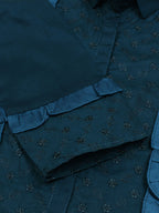 Girls Summer 2Pcs Embroidered Suit VG150-C