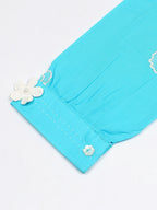 Girls Summer 2Pcs Embroidered Suit VG178-B