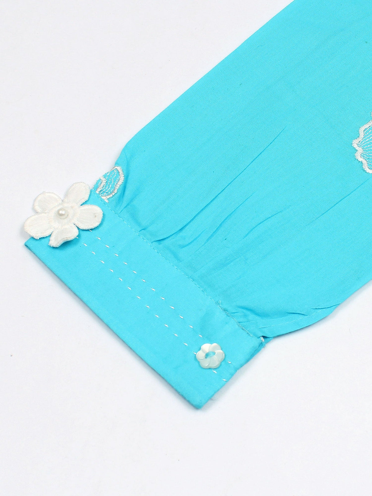 Girls Summer 2Pcs Embroidered Suit VG178-B