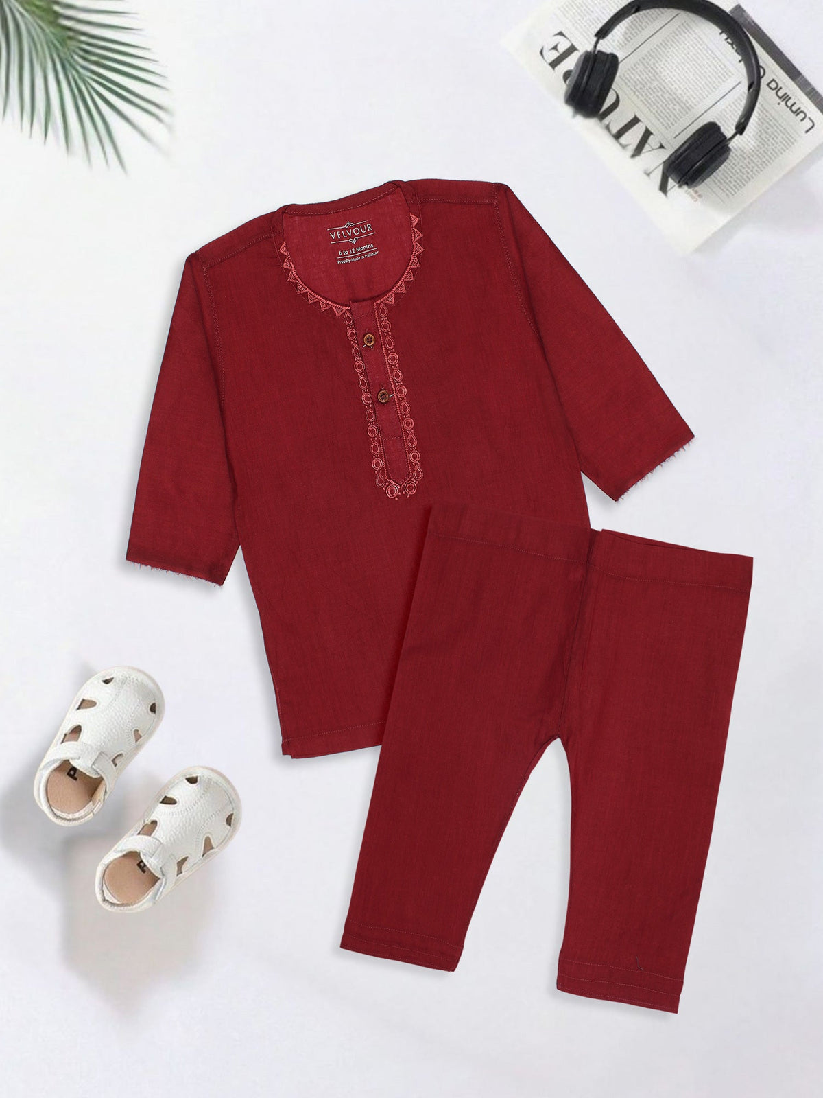 Round Neck Kurta Pajama VK03