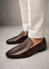 0062 Prime Croco Loafers P8-FT
