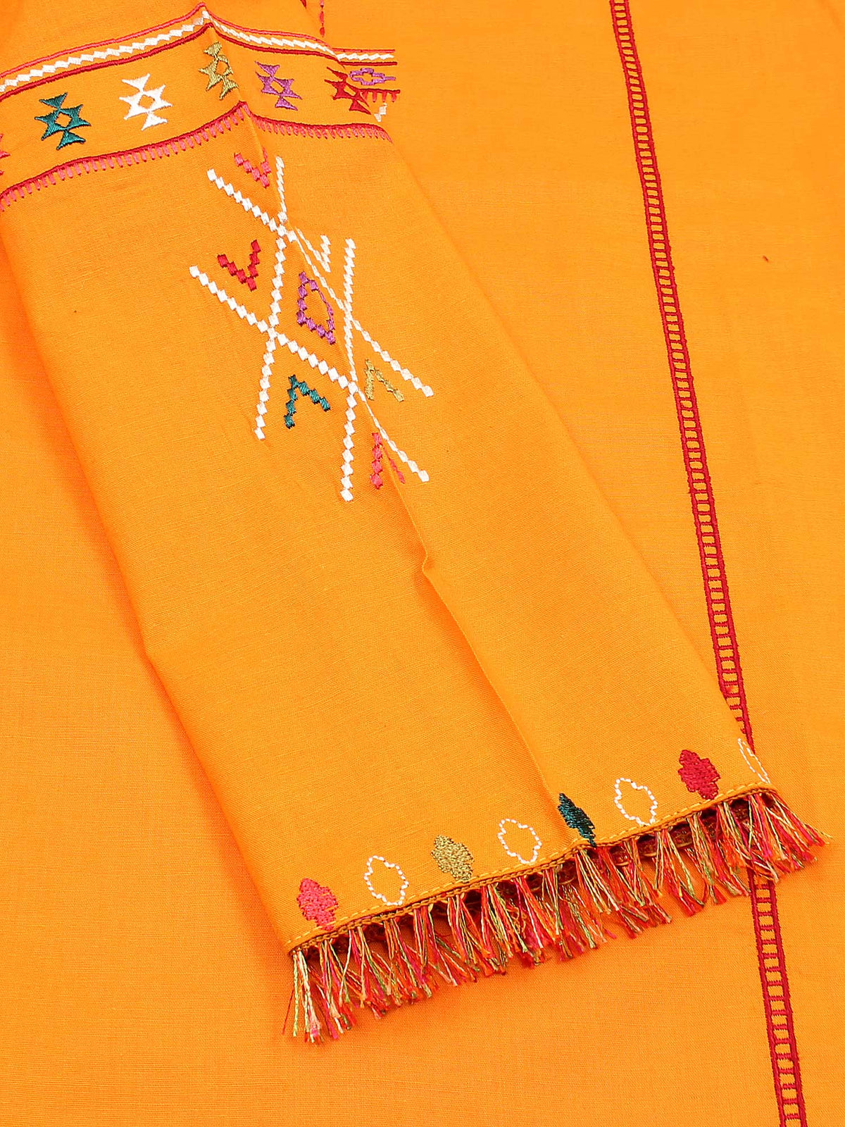 Girls Summer 2Pcs Embroidered Suit VG106-A