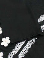 Girls Winter 2Pcs Embroidered Suit VG183-B