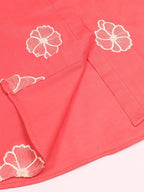 Girls Summer 2Pcs Embroidered Suit VG178-A