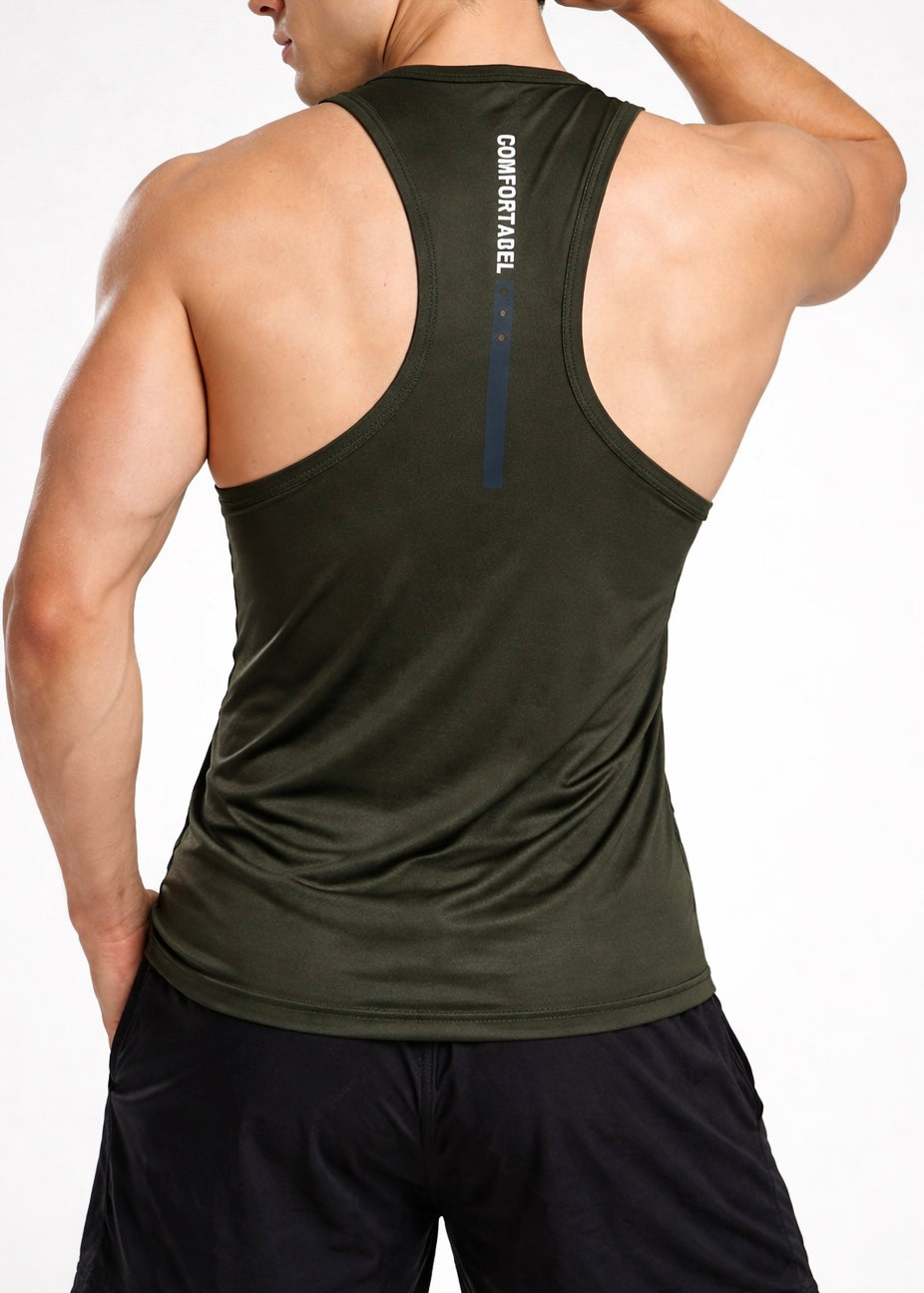 PREMIUM DEEP CUT TANKS BREATHABLE AND HIGH QUALITY FABRIC - FT