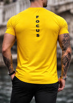 THE LYCRA SHIRT-YELLOW