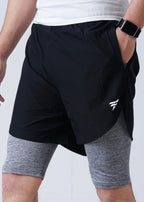 THE MICRO-STRETCH SHORT-BLACK
